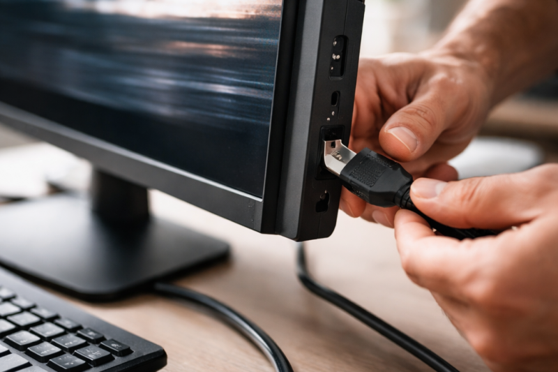 How to fix a flickering monitor screen