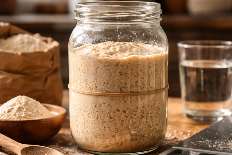 How to make a sourdough starter