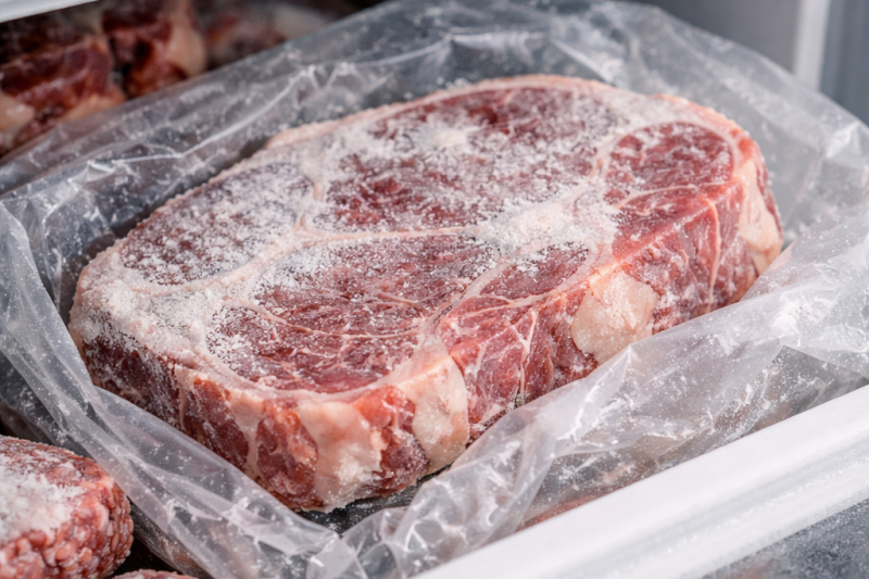 Is it safe to eat freezer burned meat