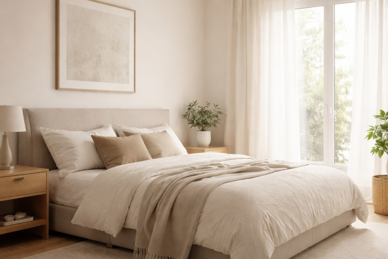 Ideas for a minimalist bedroom