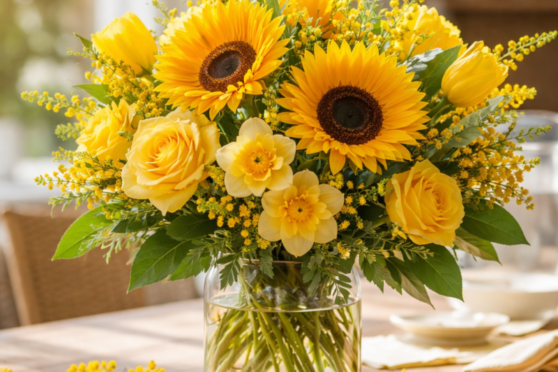 Meaning of yellow flowers in friendship