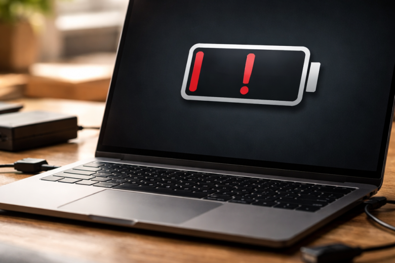 Laptop battery not working