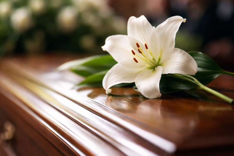 Meaning of white lily at funerals