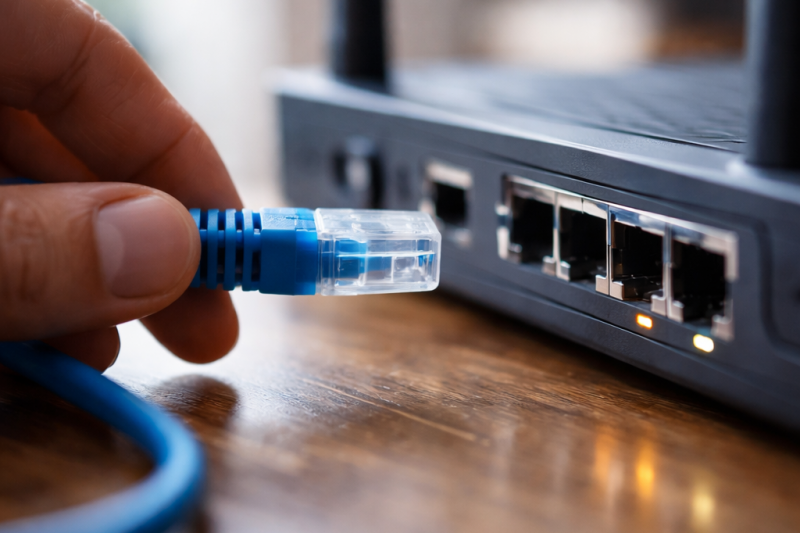 Ethernet connection not working