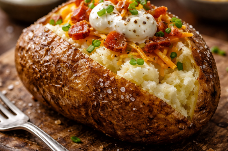 How to bake a potato in the oven