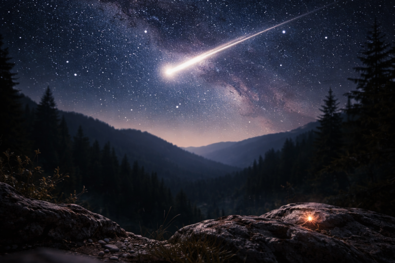 Meaning of shooting stars