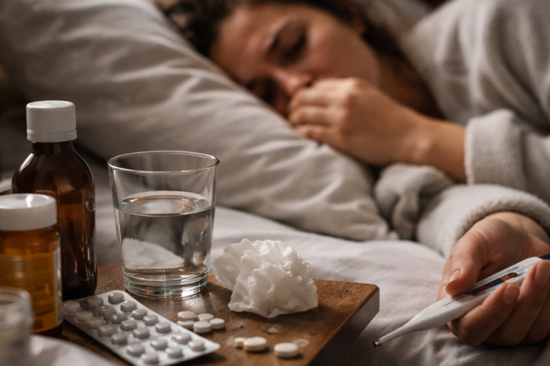 What does dreaming about being sick mean