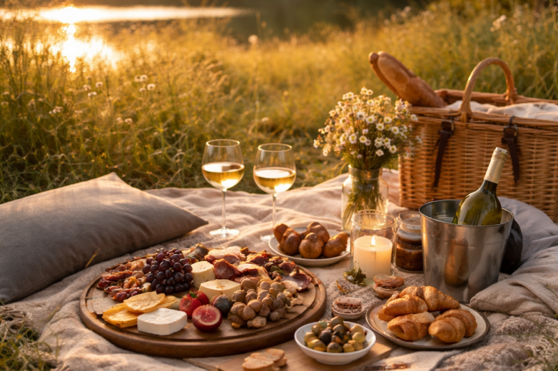 Ideas for a romantic picnic