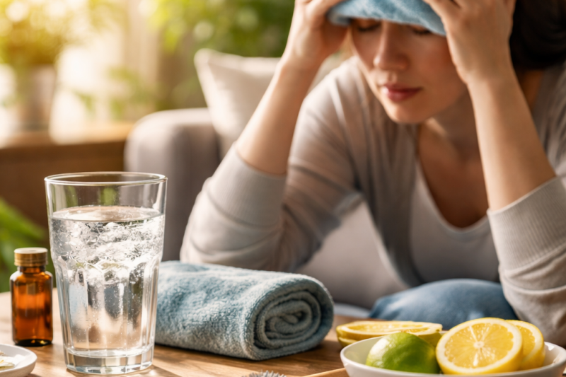 How to get rid of a headache without medicine