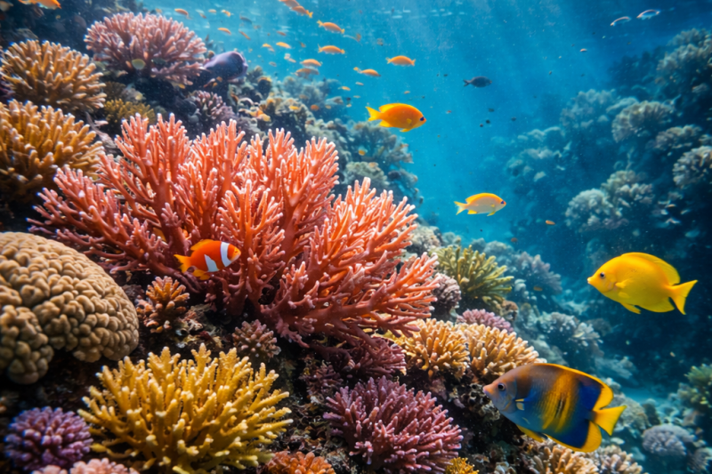 Facts about coral reefs