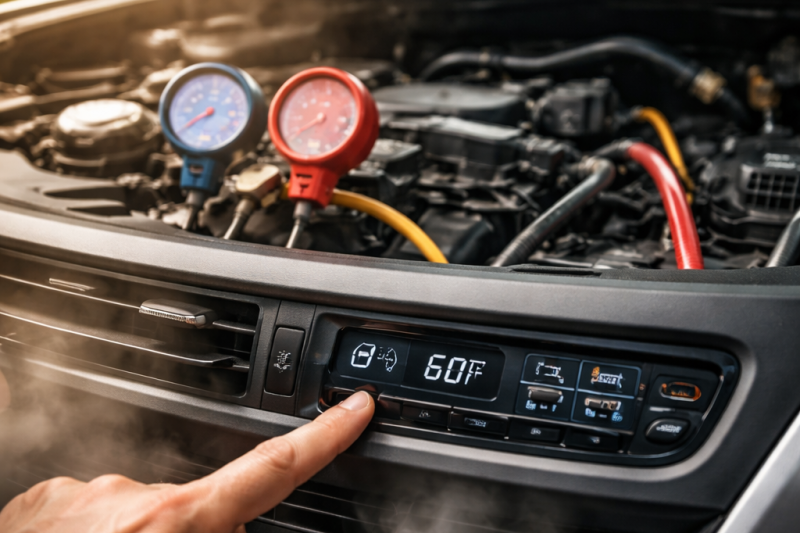 Car air conditioner not working