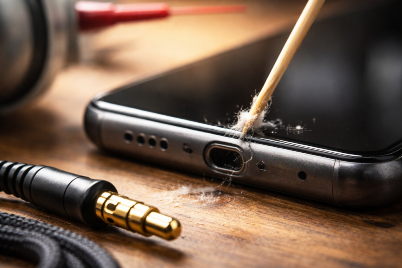 Headphone jack not working