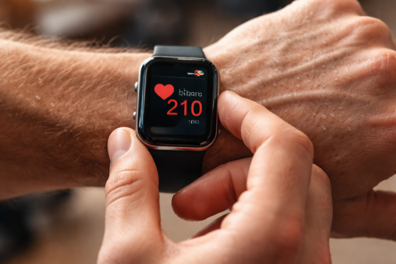 Smart watch heart rate monitor not working