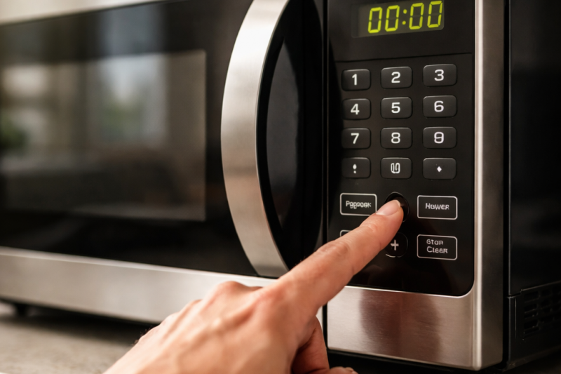 Microwave buttons not working