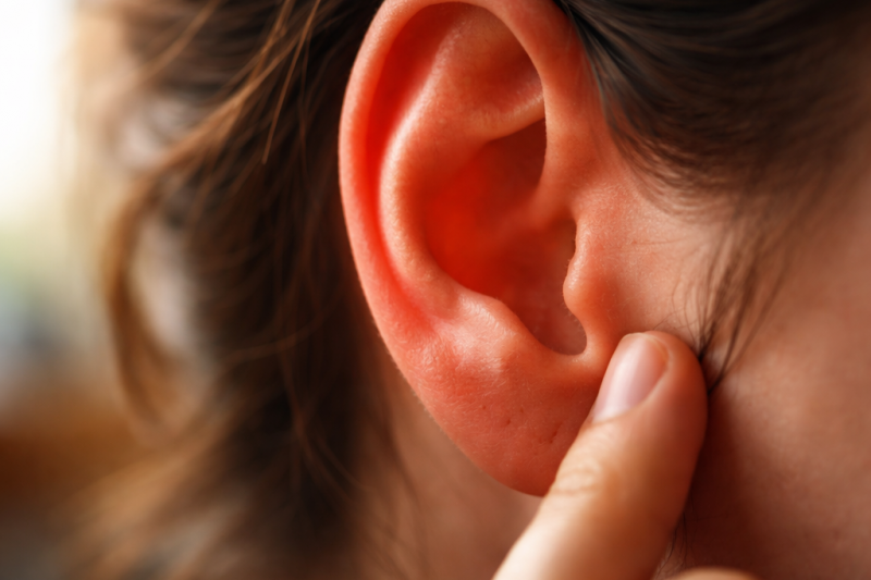 Meaning of burning ears