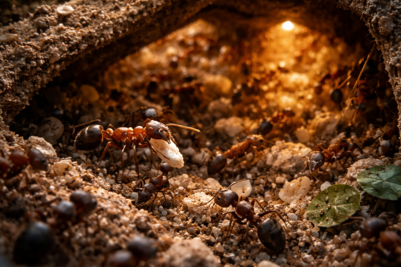 Facts about ants and their colonies