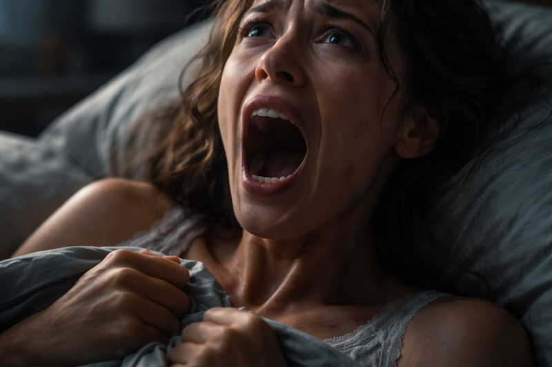 What does dreaming about screaming but no sound mean