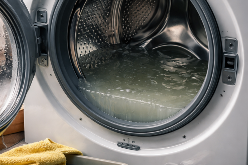 How to fix a washing machine that won’t drain