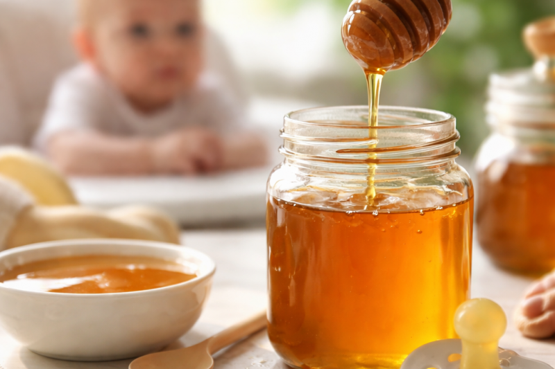 Is it safe to give honey to a baby