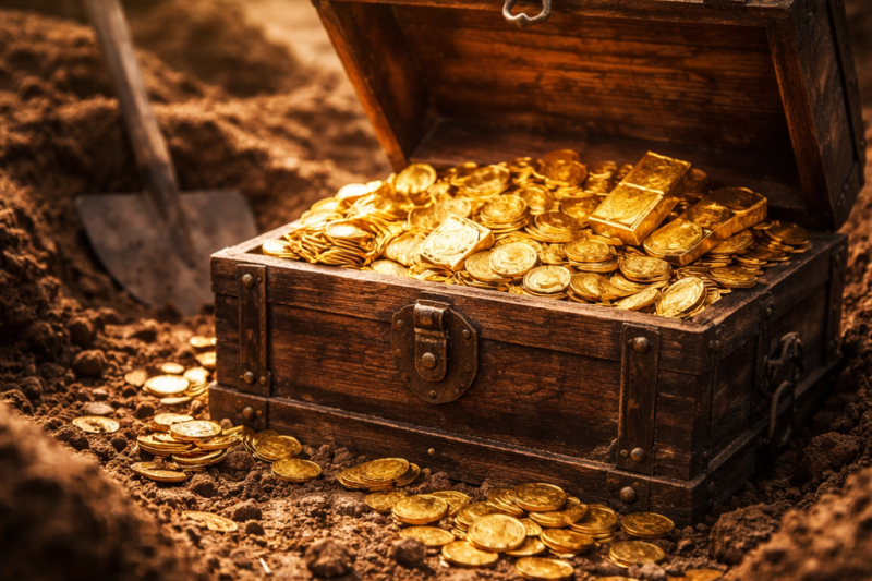 What does dreaming about finding gold mean