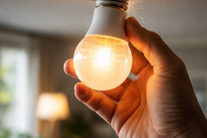 How to fix a flickering LED light