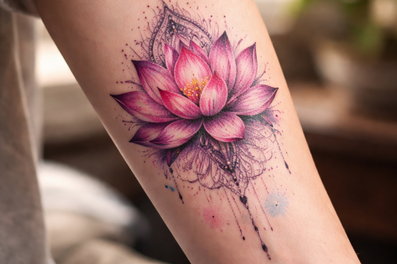 Meaning of lotus flower tattoos