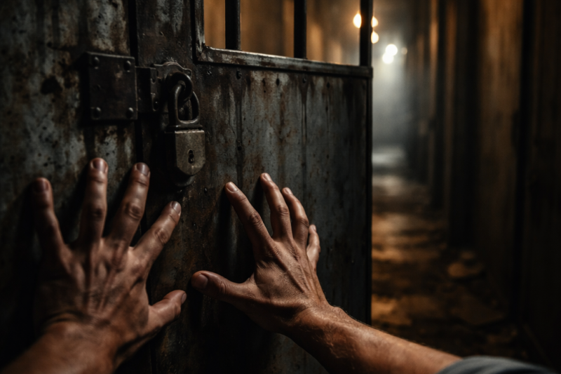 What does dreaming about being trapped mean