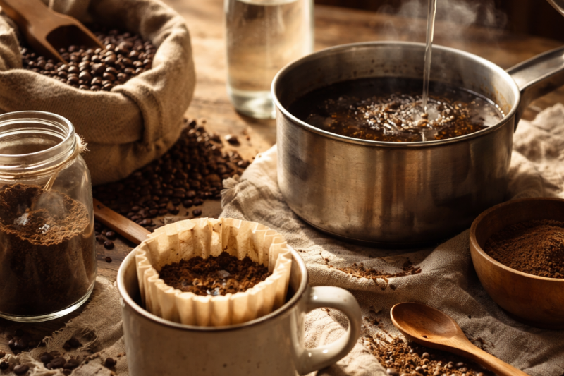 How to make coffee without a coffee maker